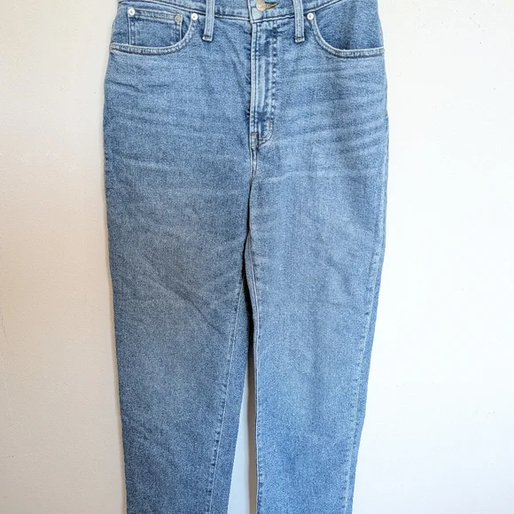 Madewell The Perfect Vintage Straight Crop Jean Size 28 - Picture 5 of 11